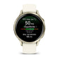 Montre de Sport Garmin Venu® 4 - 41 mm Lunar Gold avec bracelet en silicone ivoire