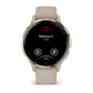 Montre de Sport Garmin Venu® 3S boîtier OR et bracelet en silicone lin
