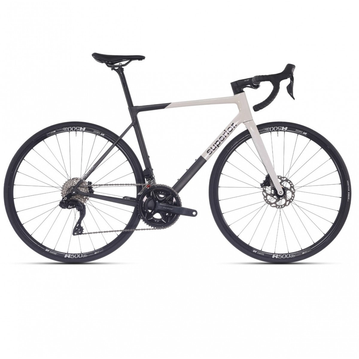 VÉLO DE ROUTE SUPERIOR RR 9.5 CARBON Matte Carbon/White  2025