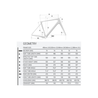 VÉLO DE ROUTE SUPERIOR RR 9.8 CARBON Gloss Red / White 2025