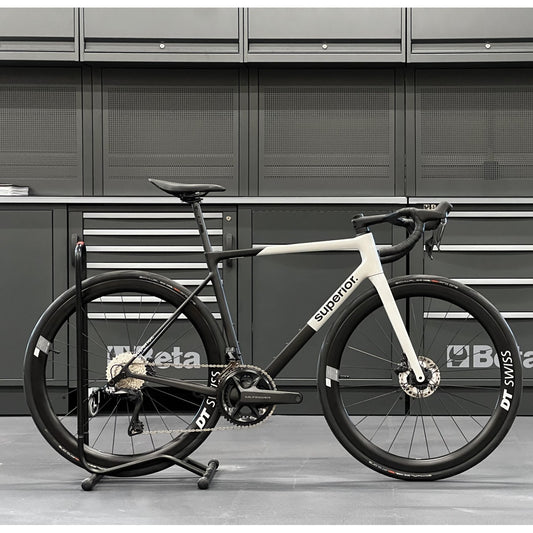 VÉLO DE ROUTE SUPERIOR RR 9.8 CARBON  Matte Carbon/White 2025