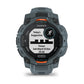 Montre GPS Garmin Instinct 3 Solar - 45 mm Bleu crépuscule avec bracelet bleu crépuscule