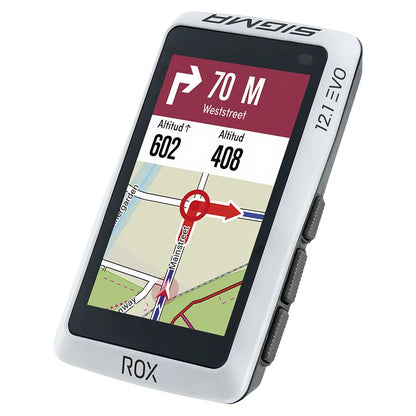 Compteur GPS Sigma Rox 12.1 Evo Blanc