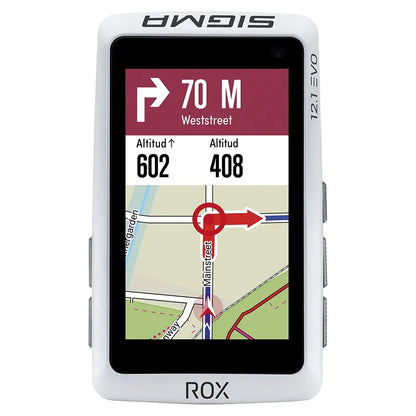 Sigma ROX 12.1 EVO Set compteur GPS vélo + Capteur Vitesse, Cadence, FC
