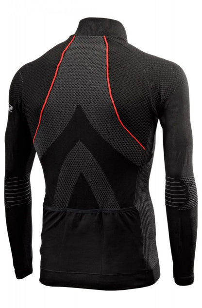 Veste SIXS Windshell Wind AW Noir/Rouge