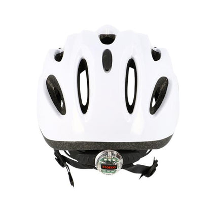 CASQUE ENFANT OPTIMIZ O102 BLANC BRILLANT AVEC REGLAGE OCCIPITAL 52 / 56