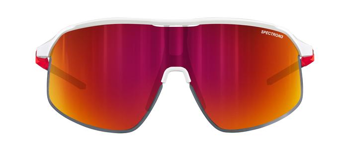 Lunette Density JULBO Blanc Orange Fluo Bleu Verres SPECTRON 3