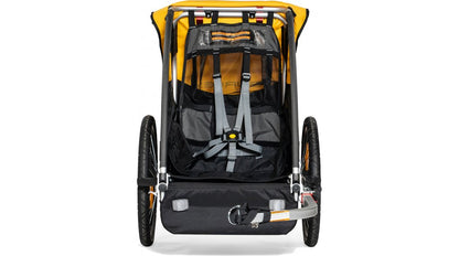 REMORQUE ENFANTS BURLEY BEE MONOPLACE JAUNE